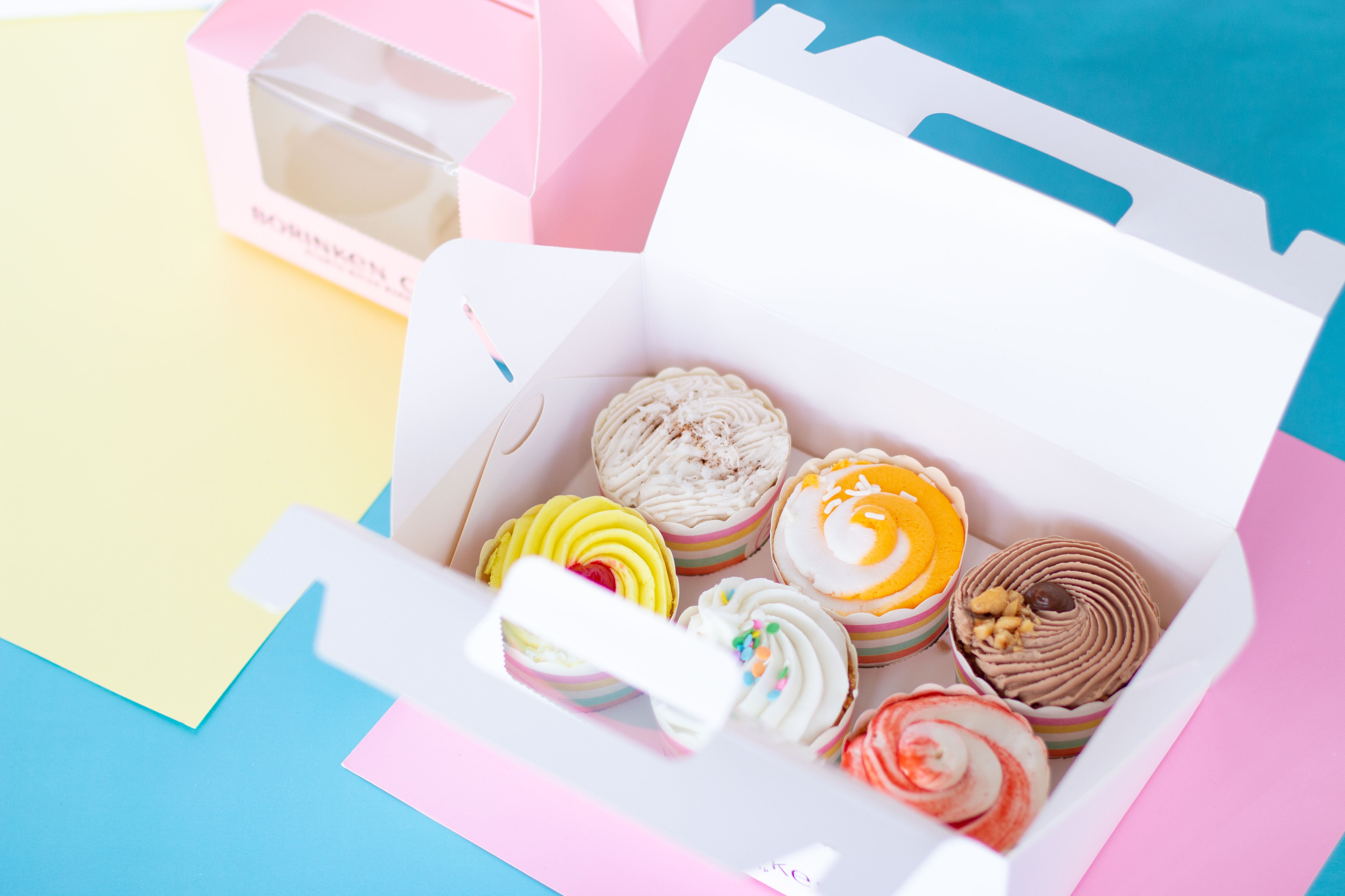 6 Bizcochitos - Soaked Puerto Rican Cupcakes | Borinken Cakes